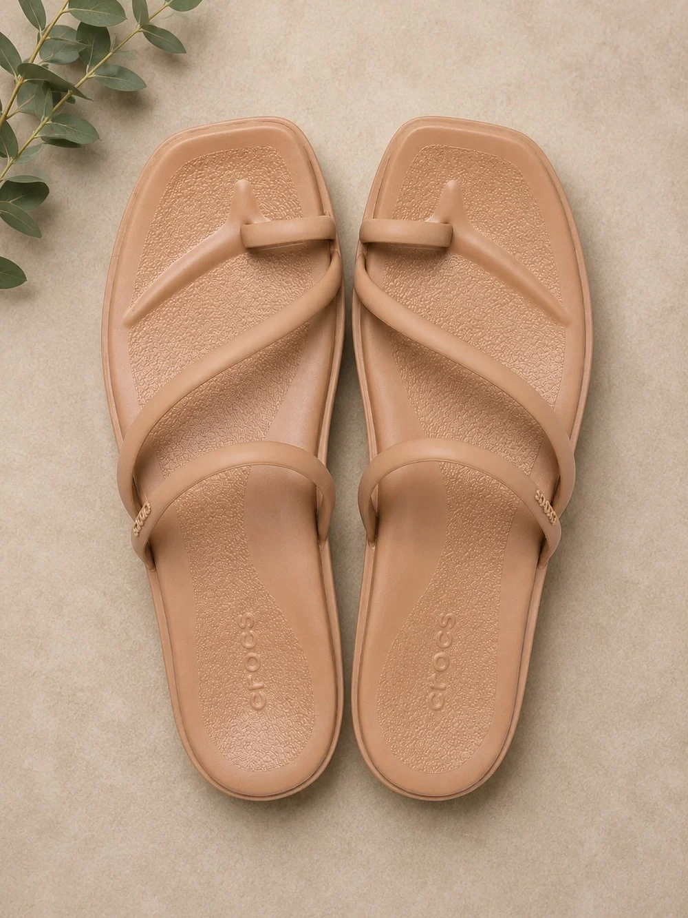 Crocs Women's Kadee Strappy Sandal - Tan